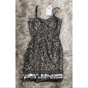 Shail K Short Beaded Prom Dress